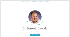 Desktop Screenshot of grunwald.hu